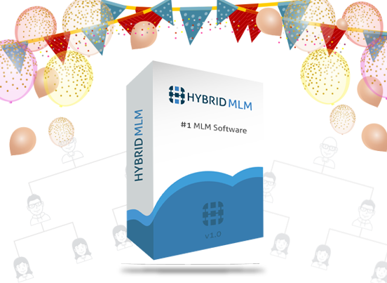 party plan mlm software- hybridmlm