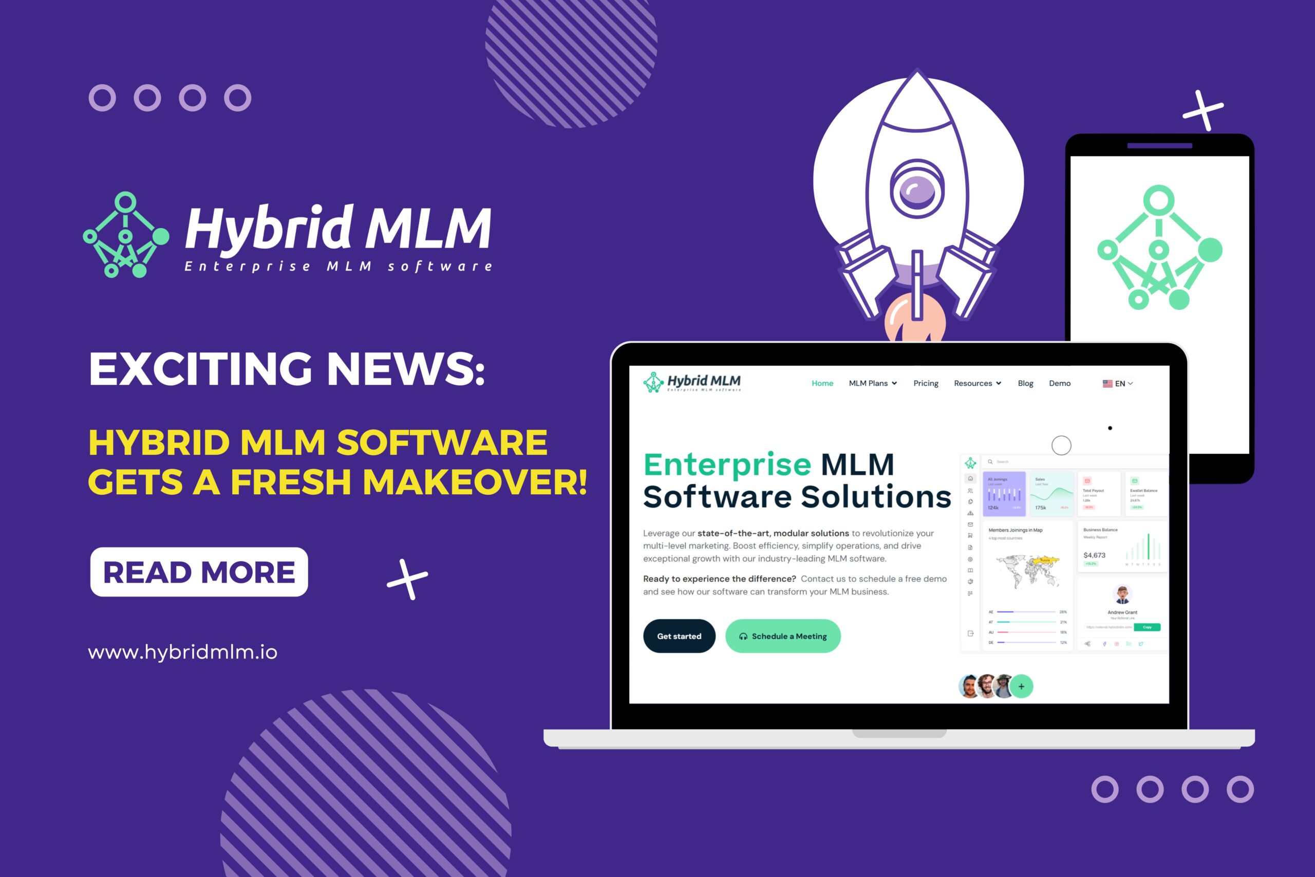 Hybrid MLM Software Gets a Fresh Makeover